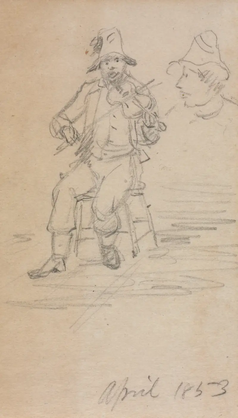 Grający na skrzypcach żebrak, William Sidney Mount