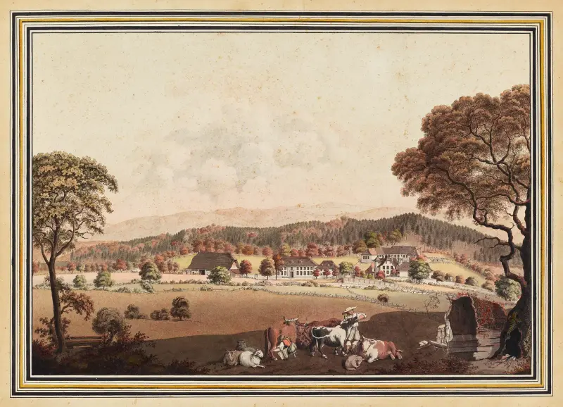 Waldau bei Bern von Sigmund Freudenberger