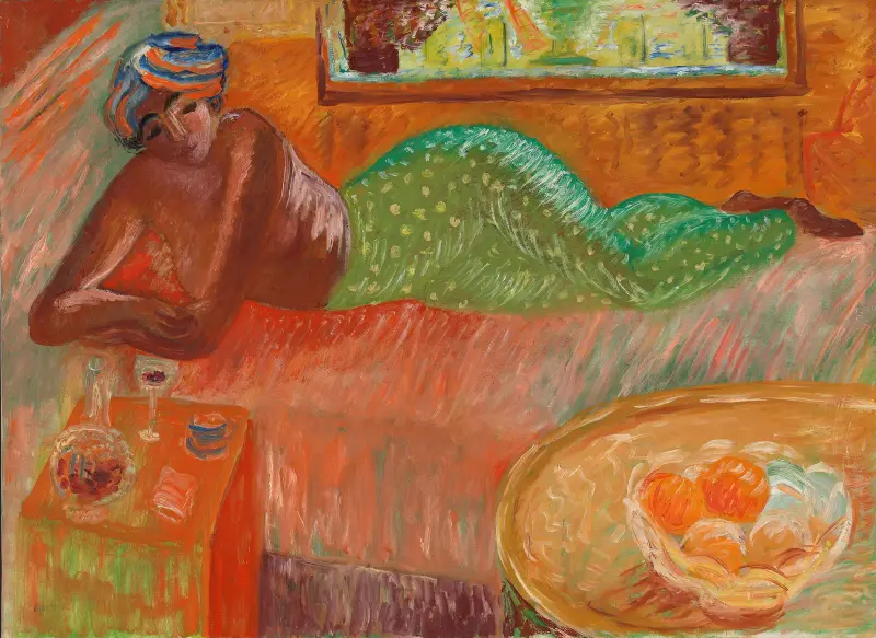 Reclining Odalisque von Sigrid Hjertén