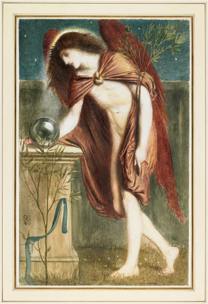 Allegorical Self-Portrait av Simeon Solomon