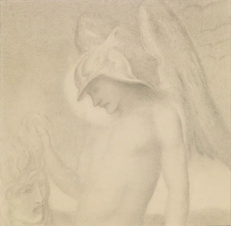Perseus med Medusas huvud av Simeon Solomon