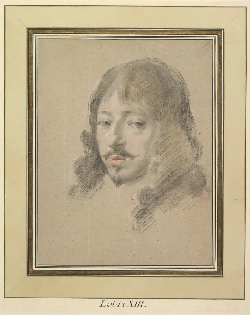 Porträtt av Ludvig XIII av Simon Vouet