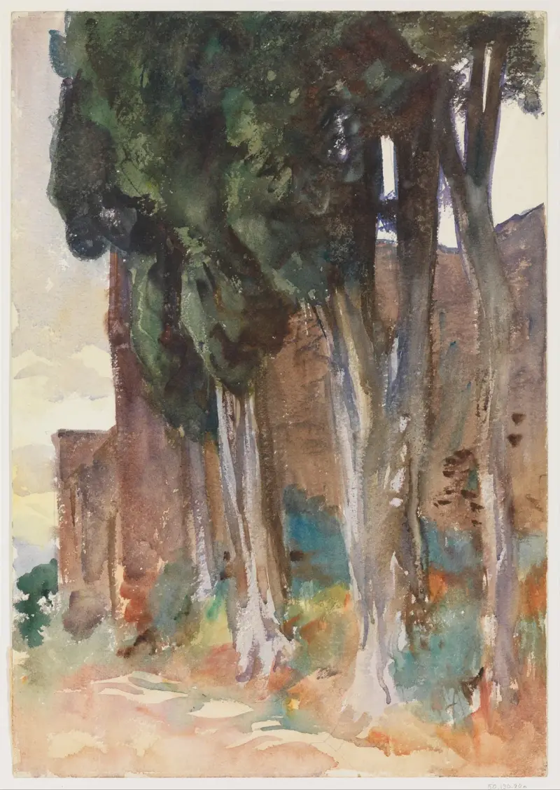 Alhambra, Granada, John Singer Sargent