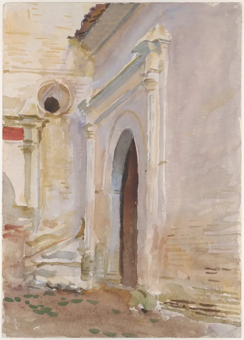 Arched Doorway av John Singer Sargent
