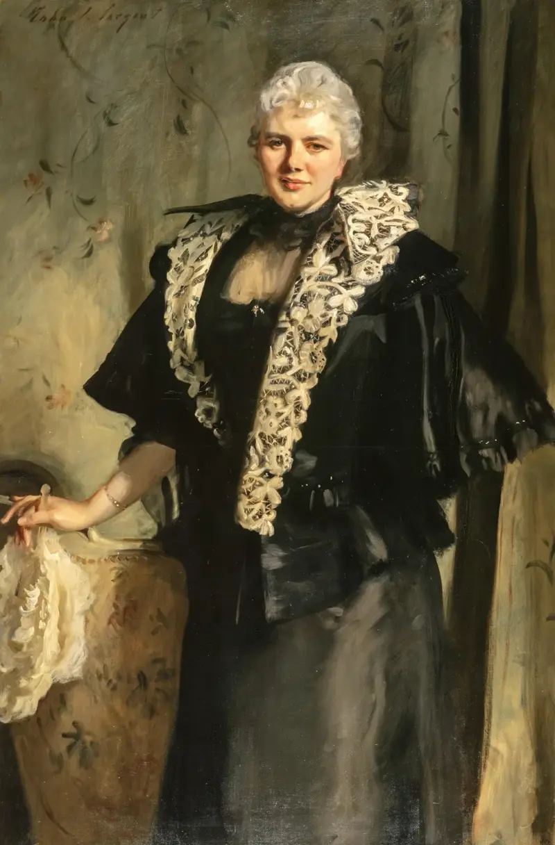 Constance Wynne-Roberts, Mrs Ernest Hills Of Redleaf av John Singer Sargent