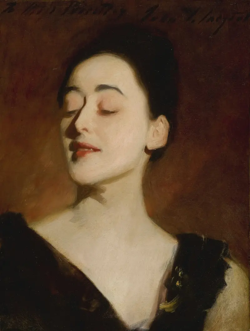 Flora Priestley (Lampenlicht-Studie) von John Singer Sargent