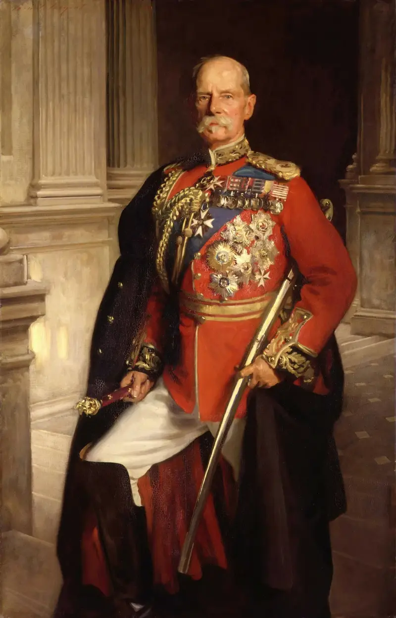 Frederick Sleigh Roberts, 1:e earl Roberts av John Singer Sargent