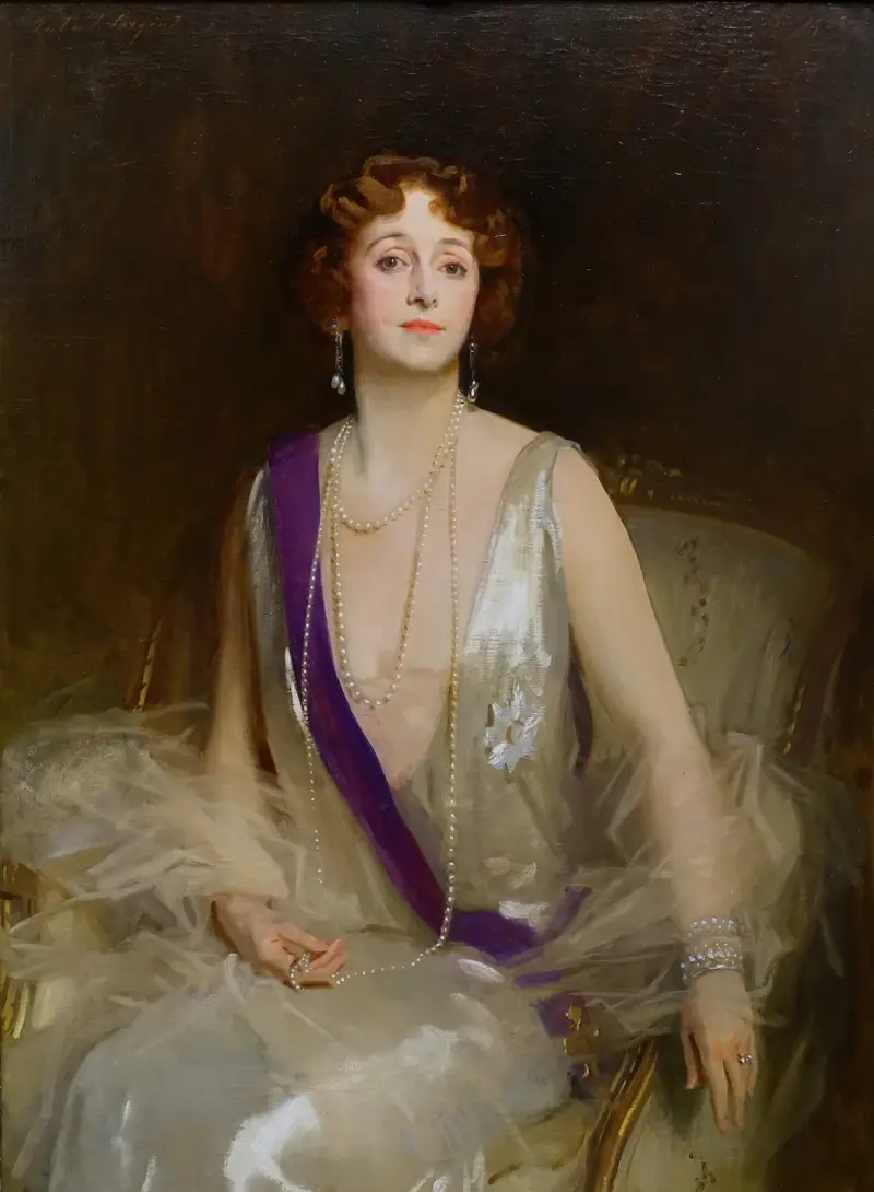 Grace Elvina, Marchioness Curzon of Kedleston von John Singer Sargent