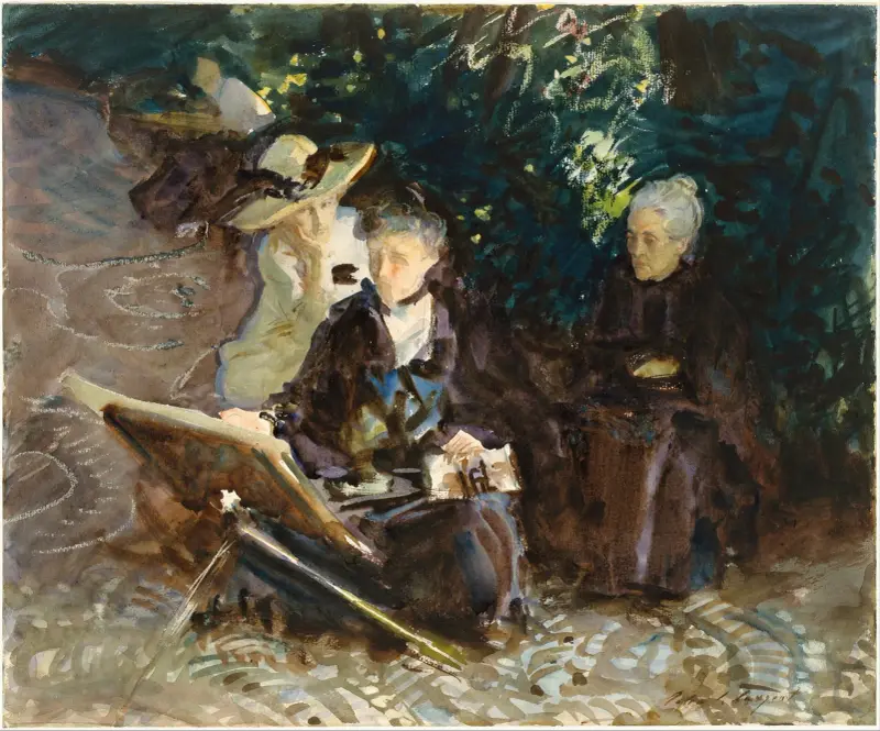 Im Generalife von John Singer Sargent