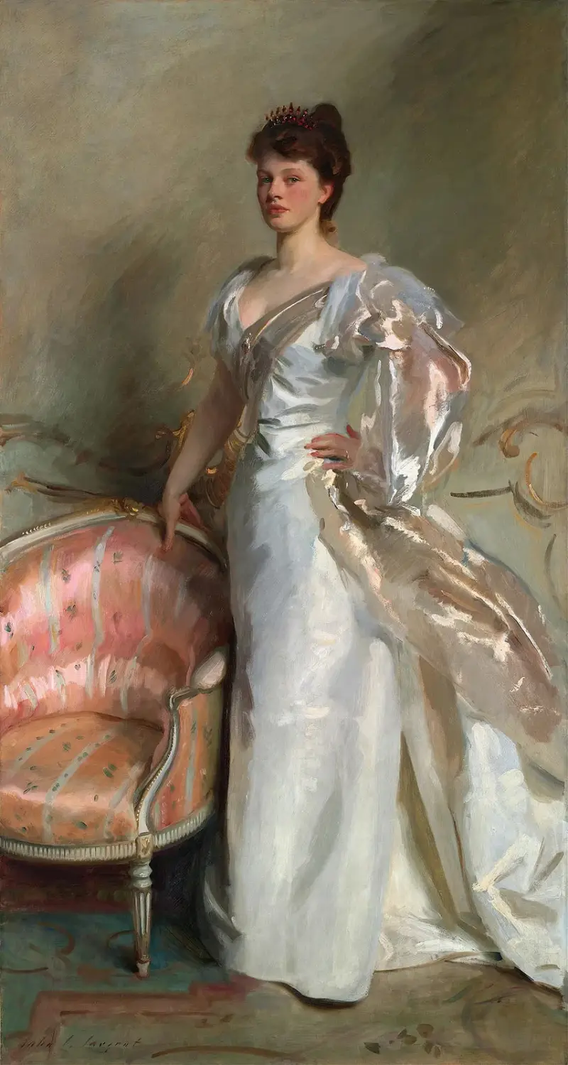 Mrs. George Swinton (Elizabeth Ebsworth) av John Singer Sargent