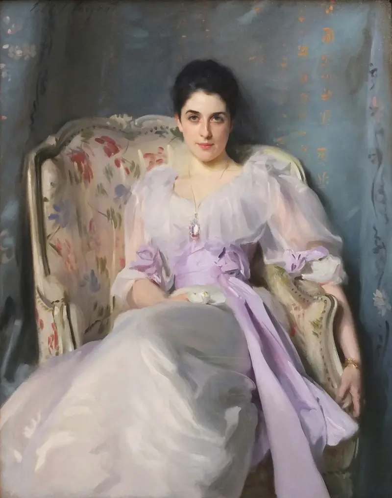 Porträtt av Lady Agnew of Lochnaw (1865–1932) av John Singer Sargent