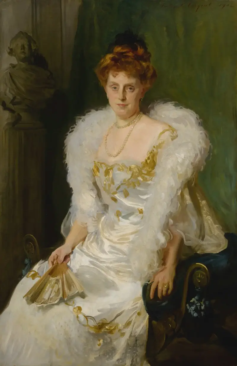 Porträtt av Mrs Charles Beatty Alexander av John Singer Sargent