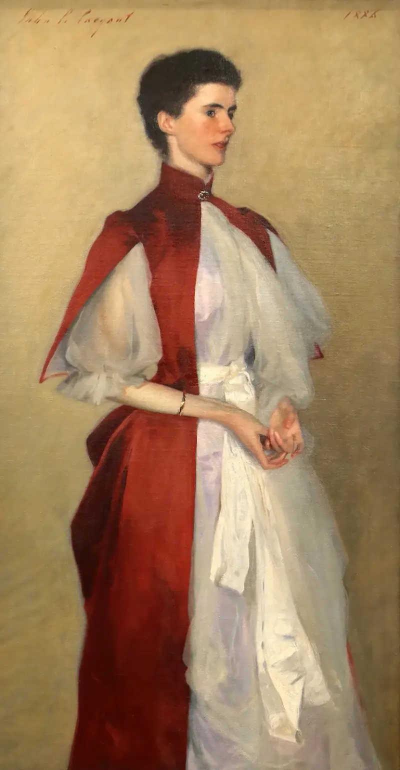 Porträtt av Mrs Robert Harrison av John Singer Sargent