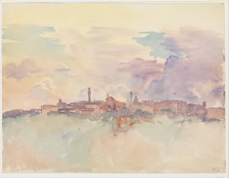 Siena von John Singer Sargent
