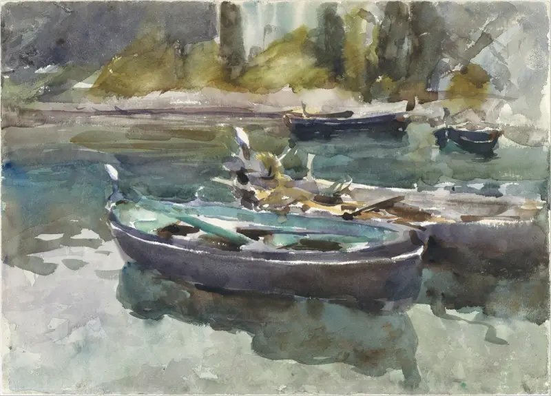 Small Boats av John Singer Sargent