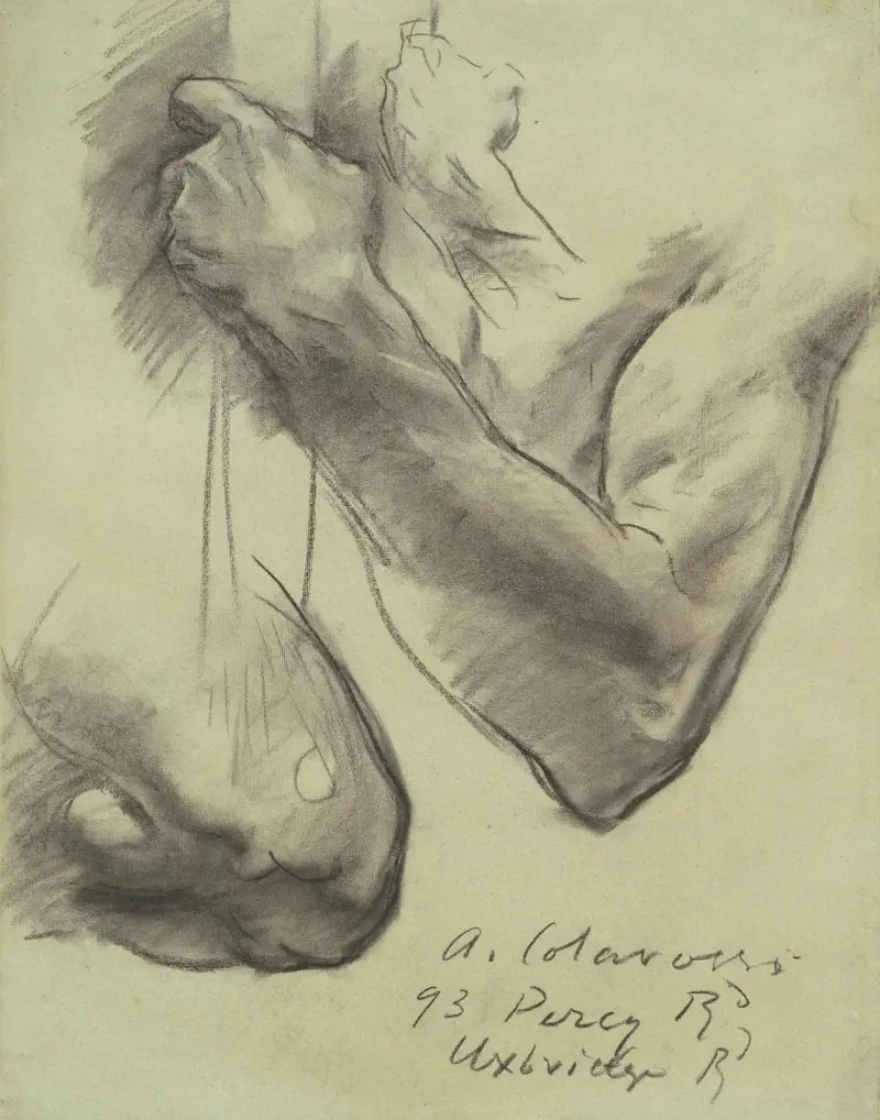 Studies for ‘Triumph of Religion’ av John Singer Sargent