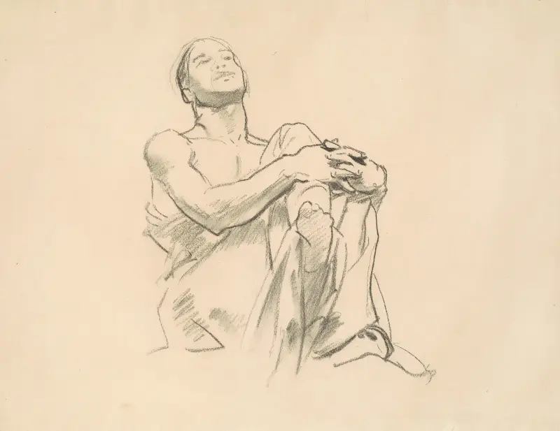 Study for ‘Astronomy’ II av John Singer Sargent