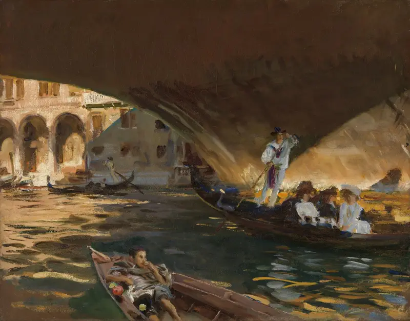 Die Rialtobrücke von John Singer Sargent
