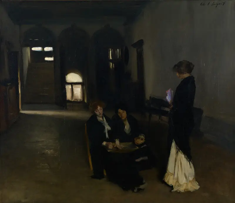 Venetian Bead Stringers av John Singer Sargent