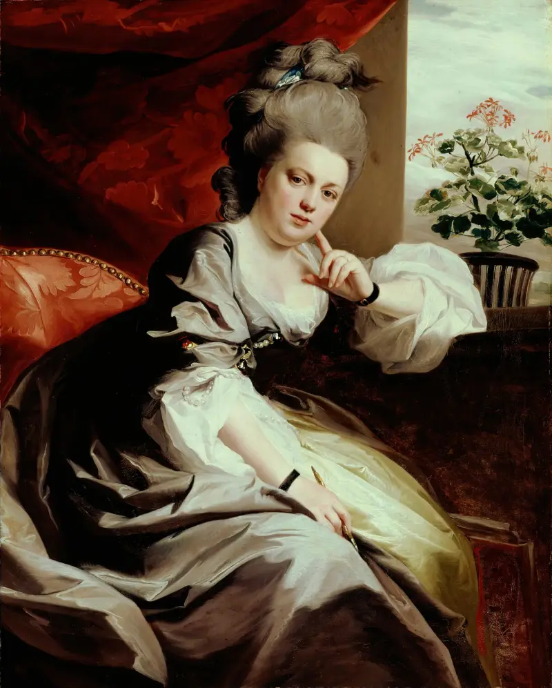 Mrs. Clark Gayton av John Singleton Copley