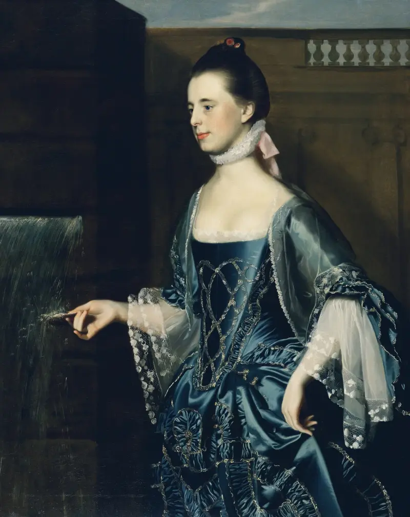 Mrs. Daniel Sargent (Mary Turner) av John Singleton Copley