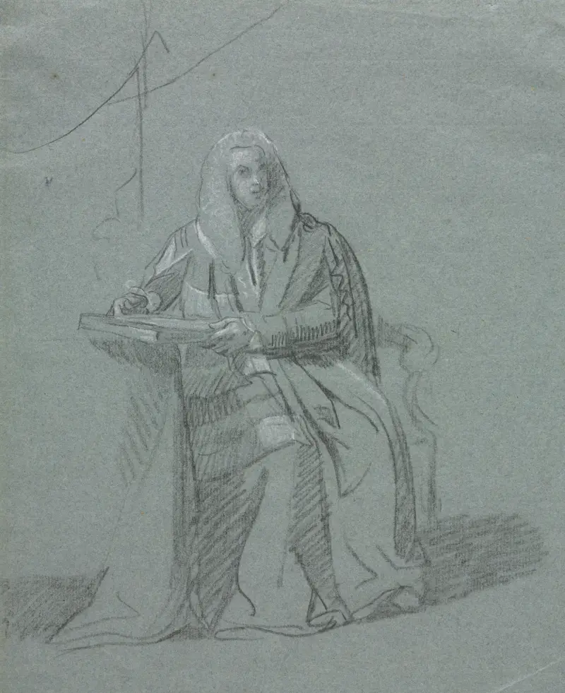 Porträtt av William Murray, earl av Mansfield (1705–1793) av John Singleton Copley