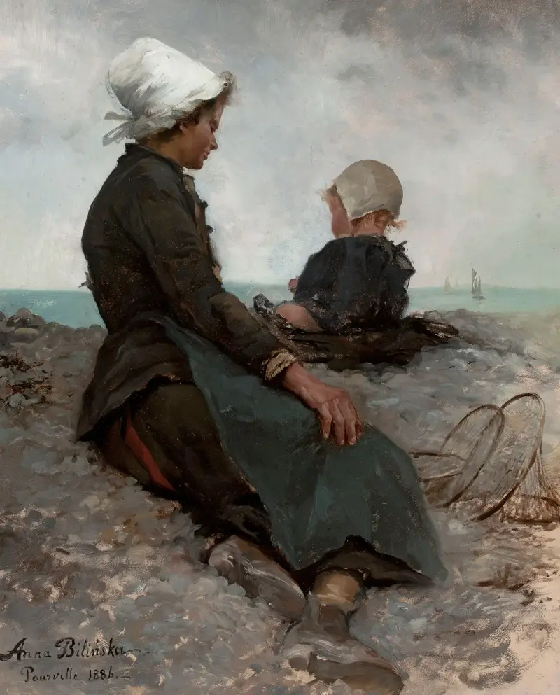 Am Meer von Anna Bilińska-Bohdanowicz