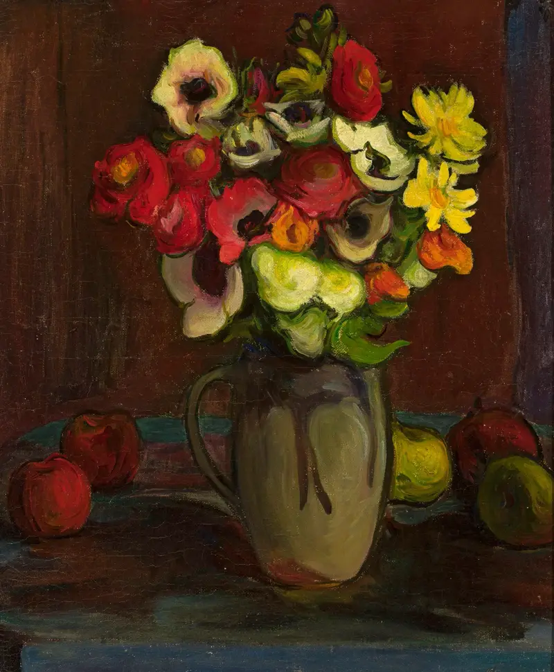 Still life, 1904 av Władysław Ślewiński