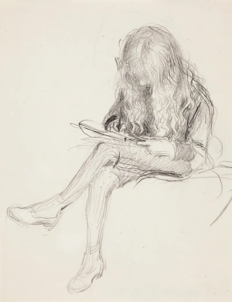 Antti Drawing, 1908 – nr 2 av Venny Soldan-Brofeldt