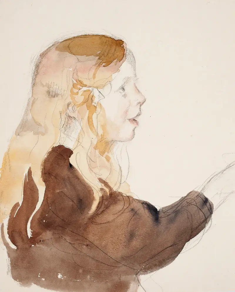 Porträt von Antti von Venny Soldan-Brofeldt