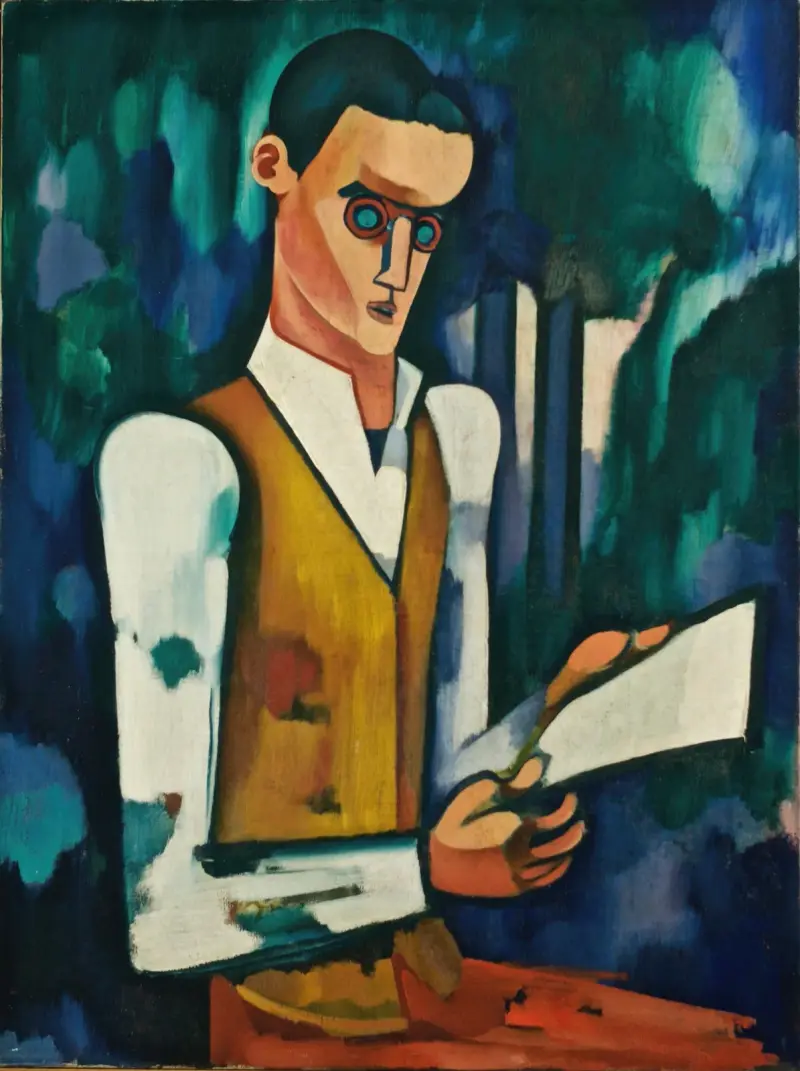 Stahlmaske von Amadeo de Souza-Cardoso
