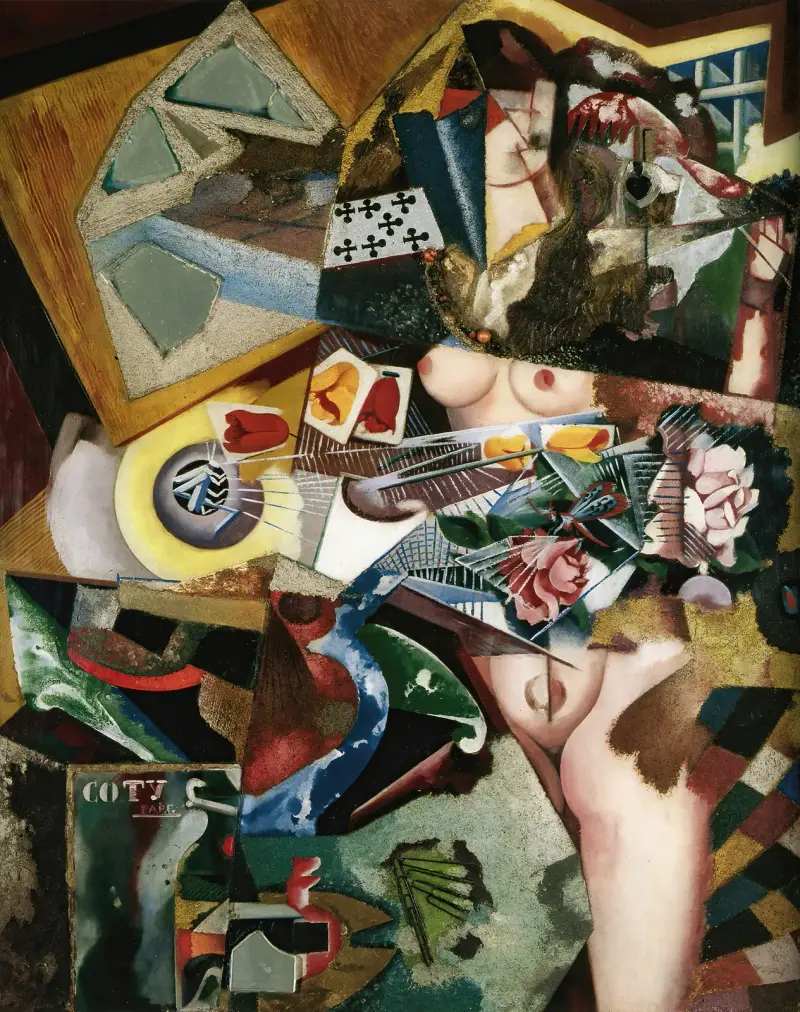 Untitled (Coty), 1917 – nr 1 av Amadeo de Souza-Cardoso