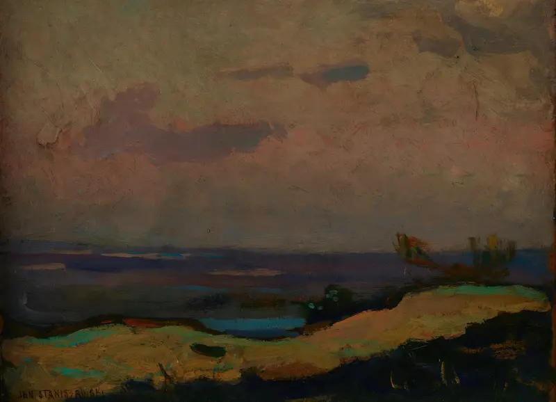 Dusk av Jan Stanisławski