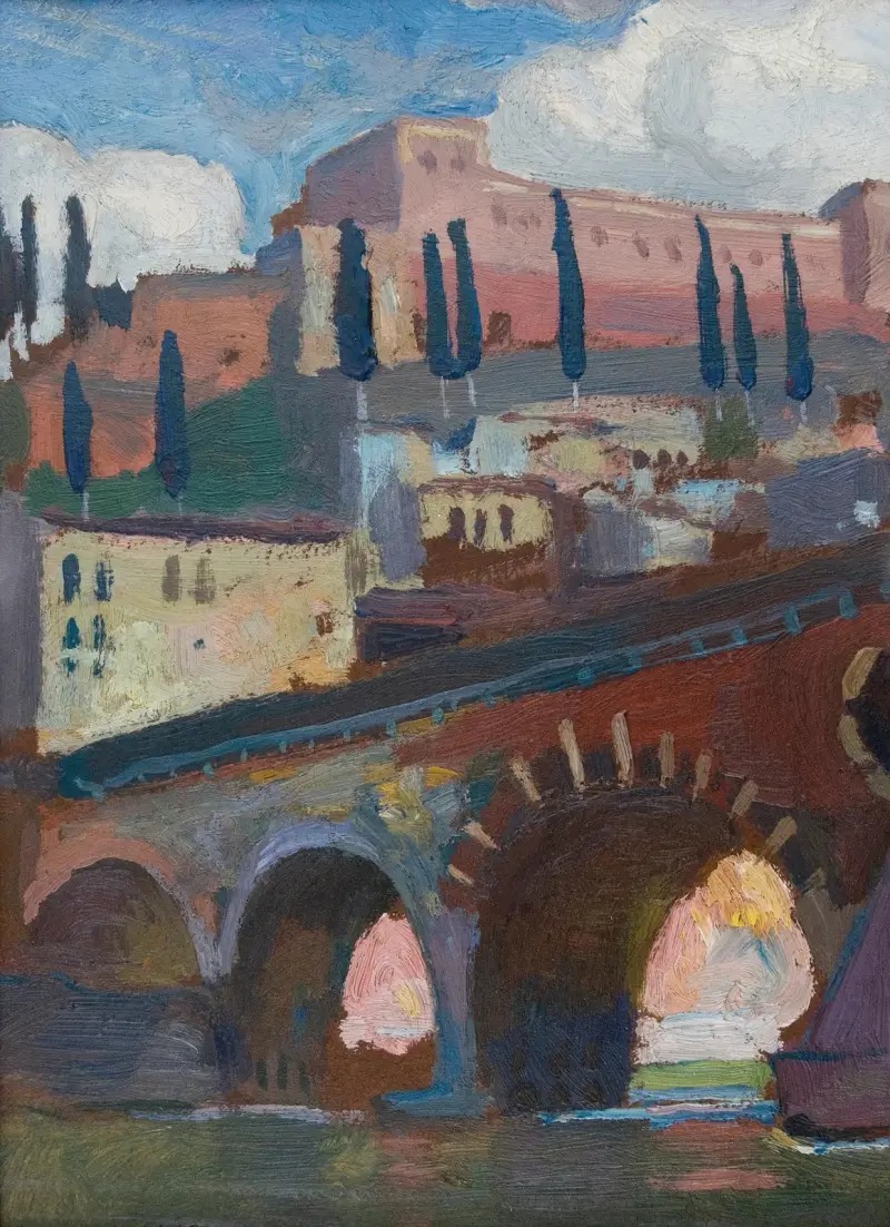 Festung in Verona von Jan Stanisławski
