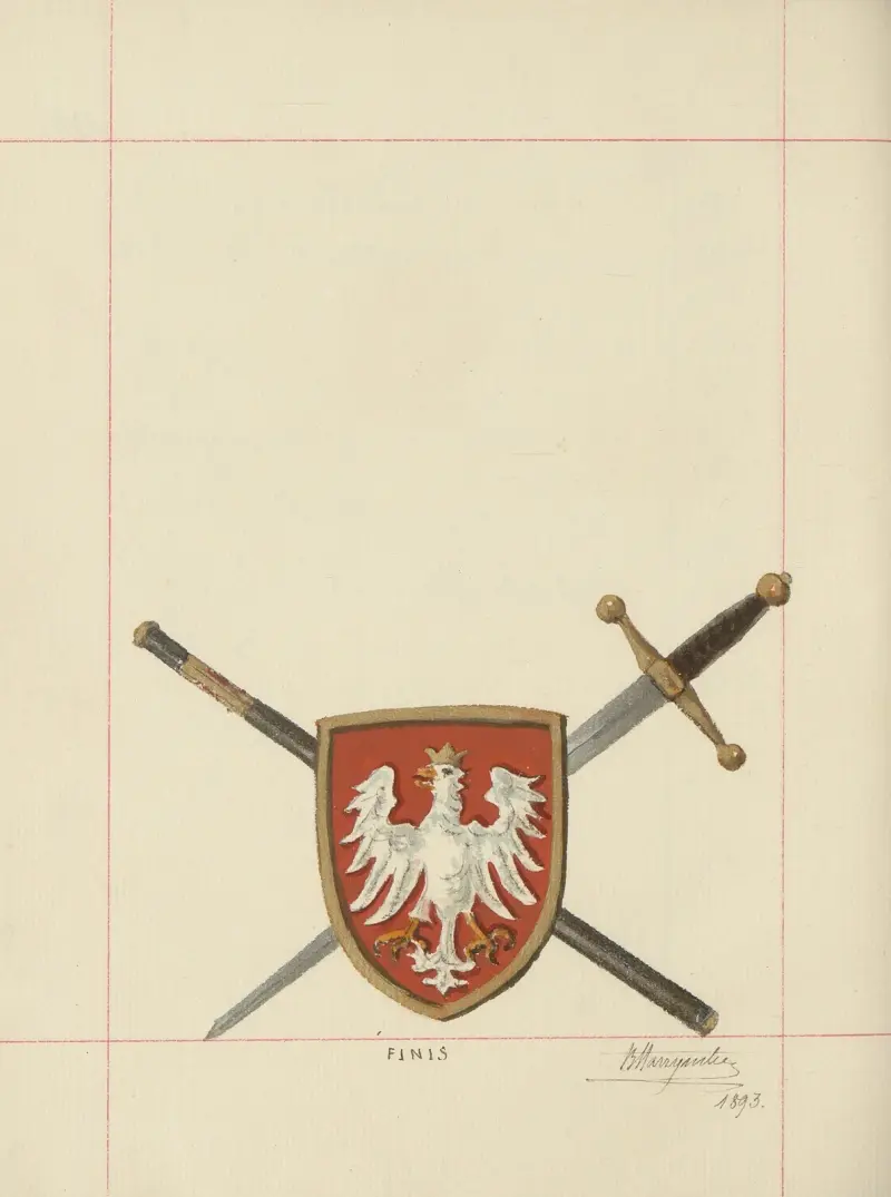Polska anfalls- och försvarsvapen, vol. 5, tillägg, plansch 101 av Boleslaw Starzyński