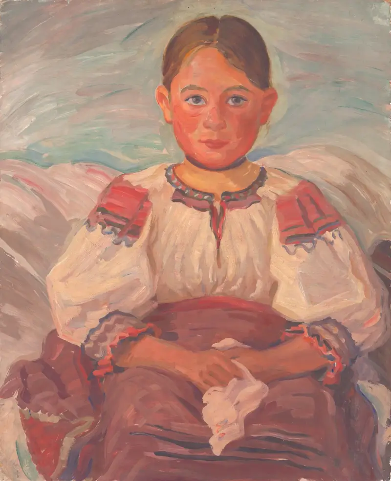Liten flicka från Heľpa av Štefan Polkoráb