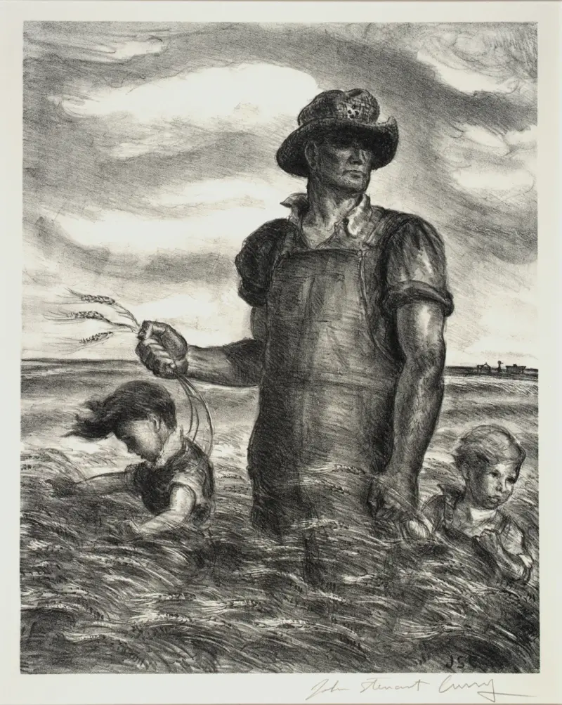 Naše dobrá země, 1942 – Nr. 2, John Steuart Curry