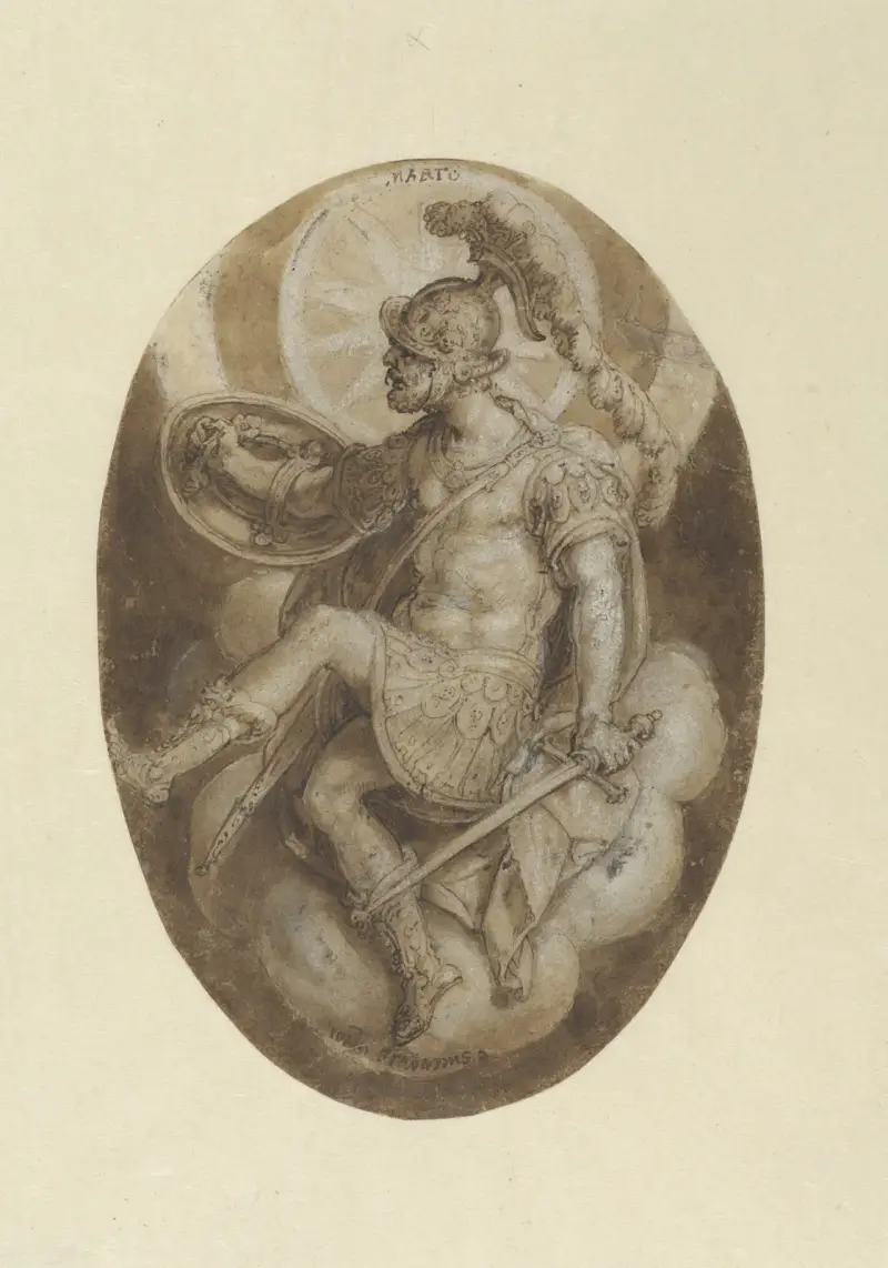 Mars av Jan van der Straet (Stradanus)