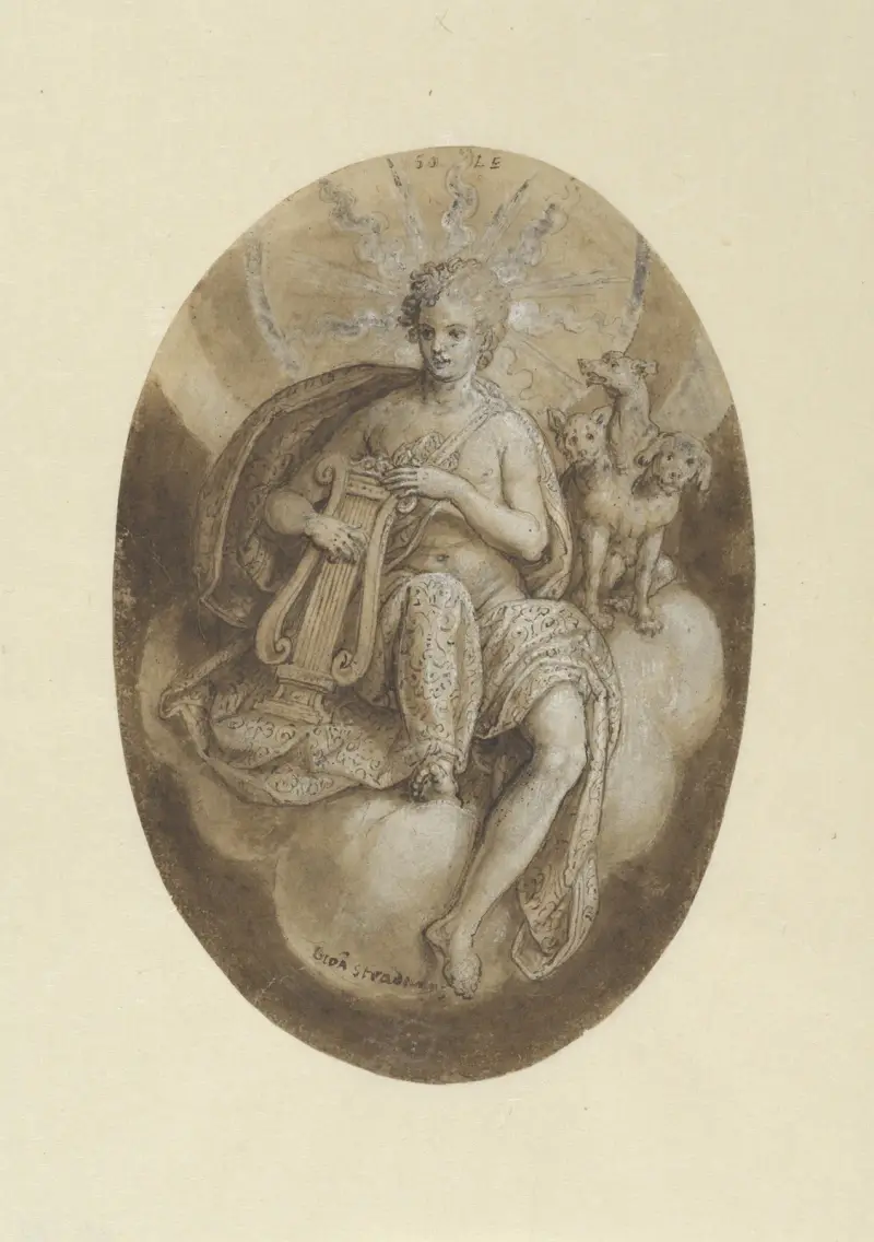Sol (Apollo) av Jan van der Straet (Stradanus)