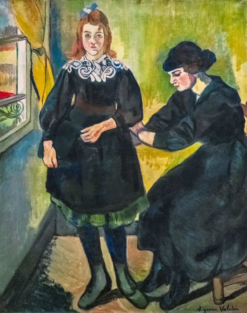 Die Näherin von Suzanne Valadon