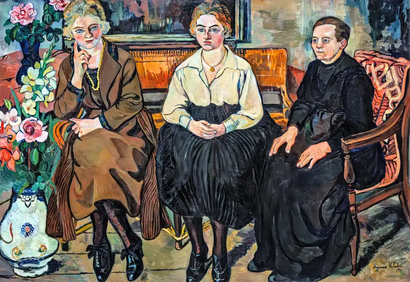 Die Familie Utter von Suzanne Valadon