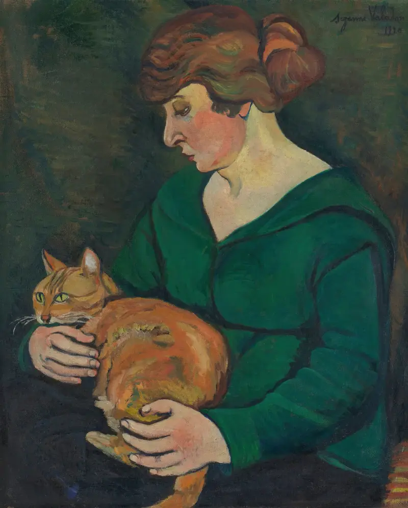 Louson Et Raminou av Suzanne Valadon
