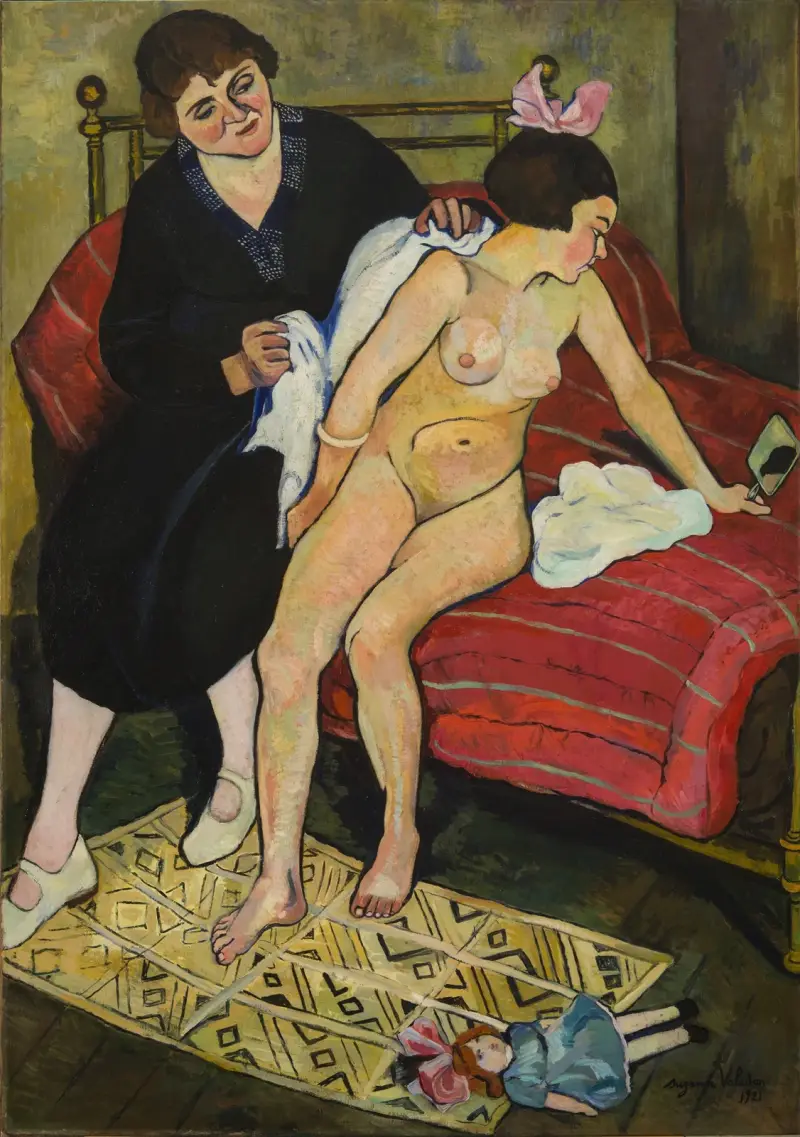 Die verlassene Puppe von Suzanne Valadon