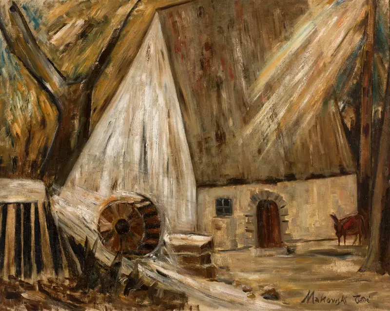 Młyn (w Banay), Tadeusz Makowski