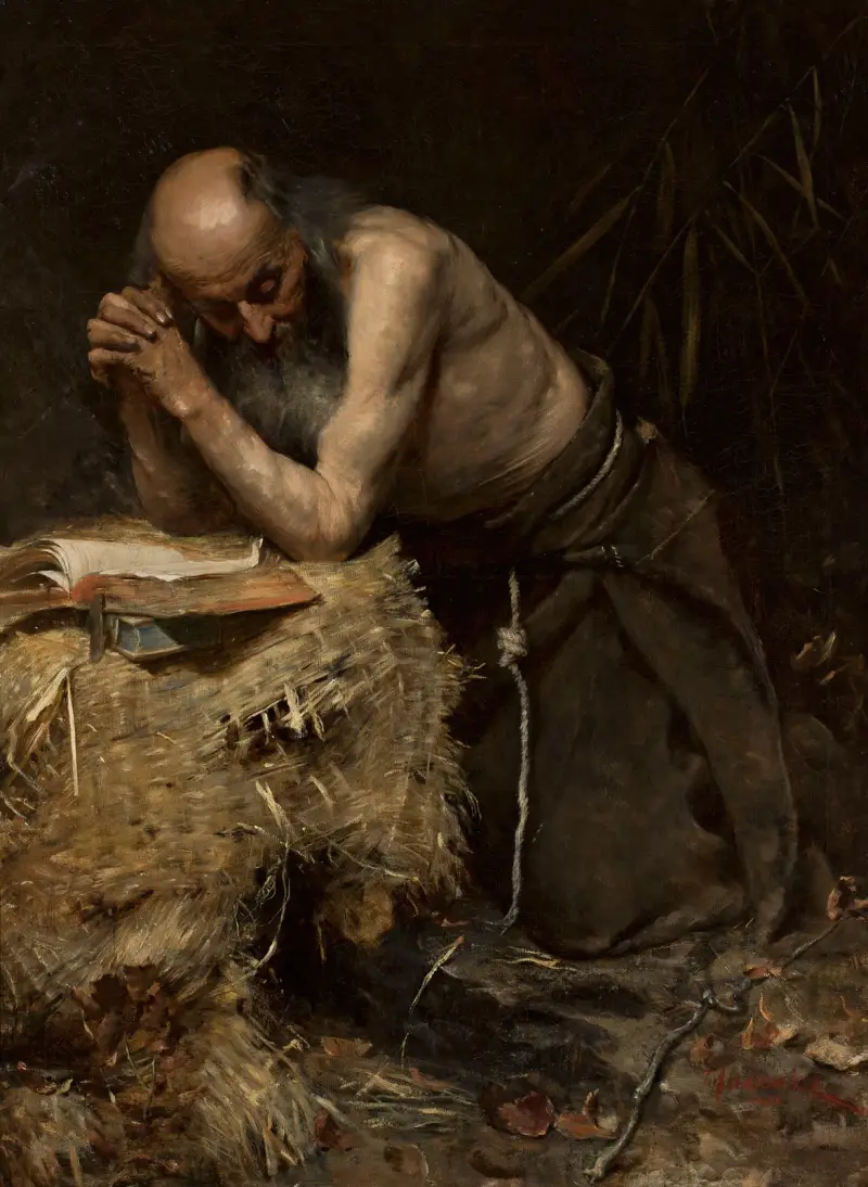 Eremit von Teodor Axentowicz