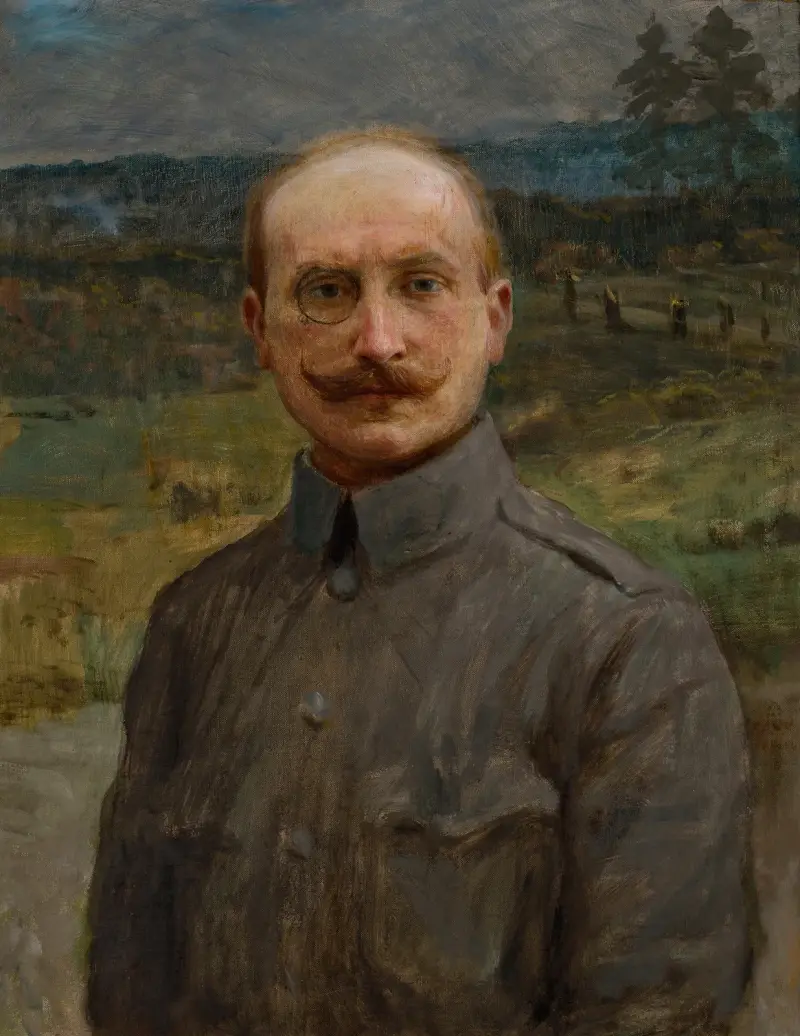Portret doktora Adolfa Sternschussa, Teodor Axentowicz