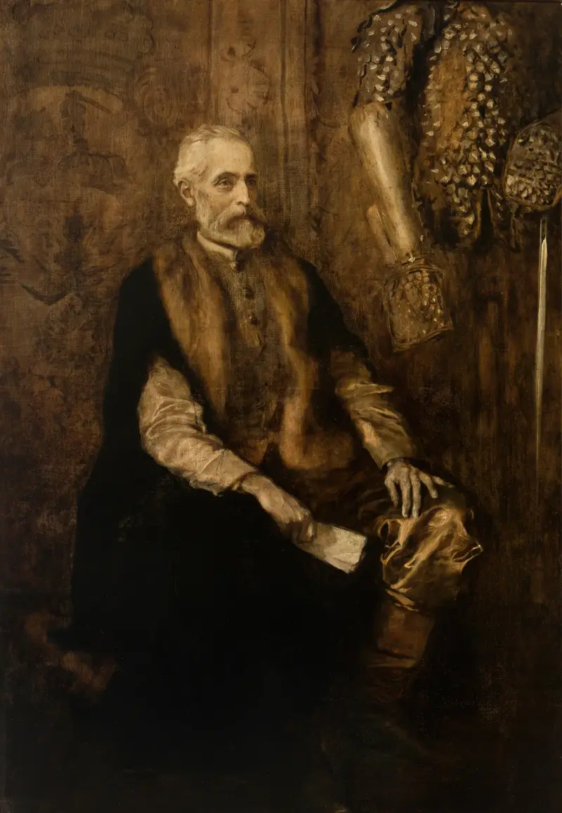 Porträtt av prins Władysław Czartoryski (1828–1894) av Teodor Axentowicz