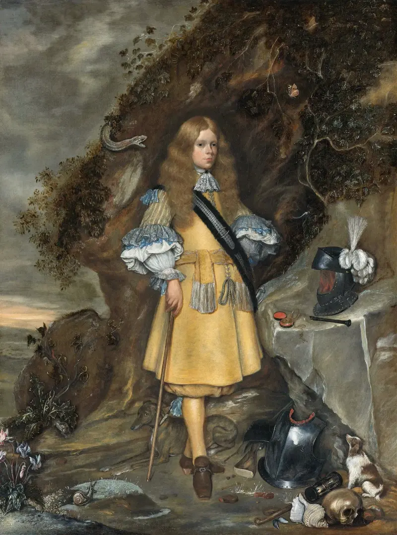 Minnesporträtt av Moses ter Borch av Gerard ter Borch