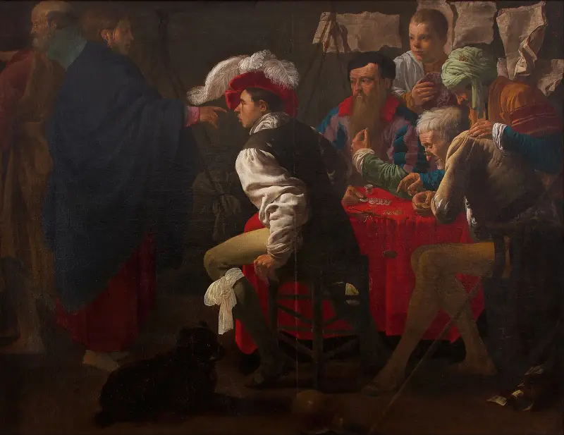 Matteus kallelse av Hendrick Ter Brugghen