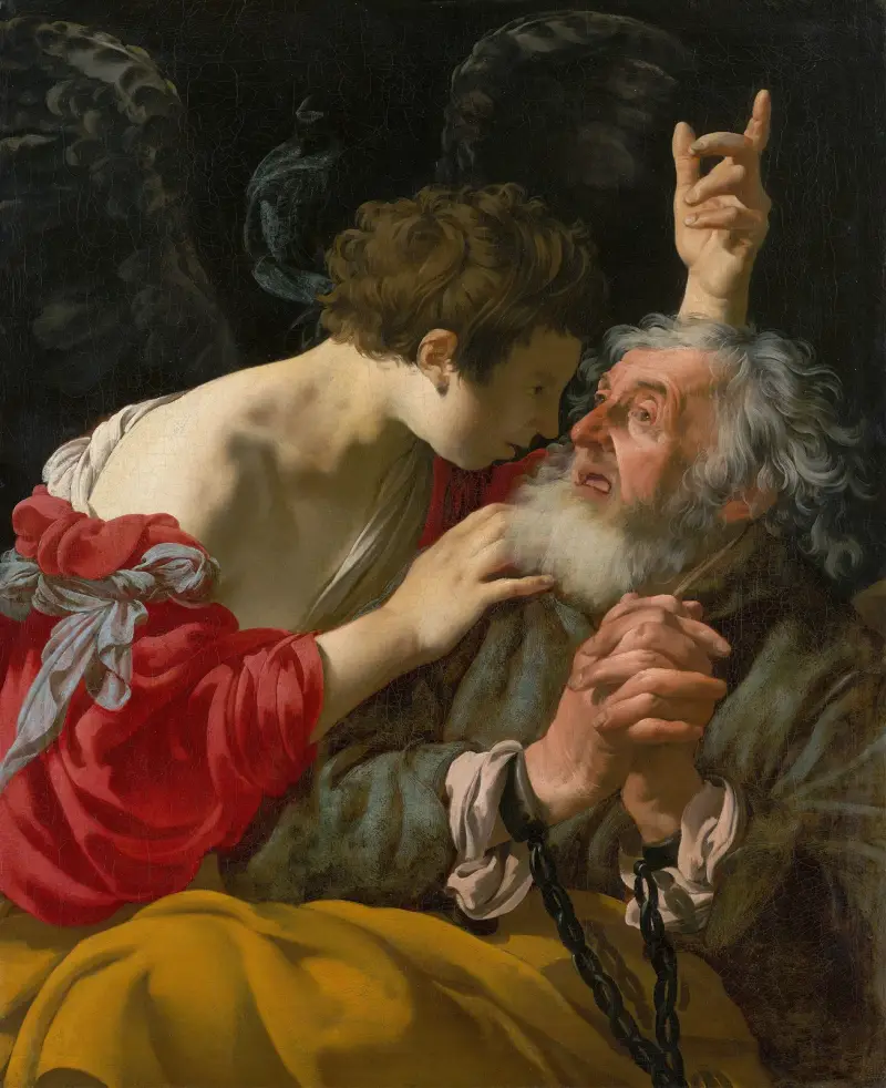 Die Befreiung des Petrus von Hendrick Ter Brugghen